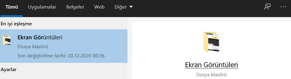 ekran görüntüleri fyi