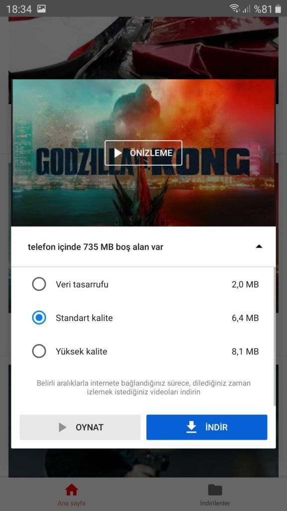 youtube go video i̇zleme ve i̇ndirme