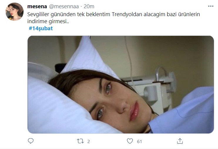 14 şubat sevgililer günü i̇çin atılan 10 komik tweet mesennaa